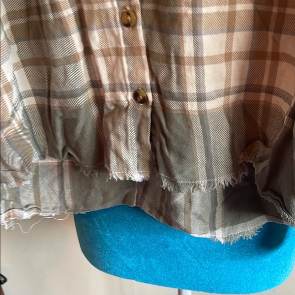 Plaid Button Down Kids Shirt - Picture 5 of 7